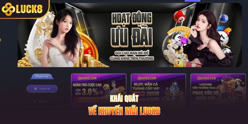Khái quát về khuyến mãi LUCK8